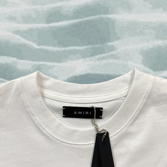 Amiri Men's White Short Sleeve - Picture 3 of 3